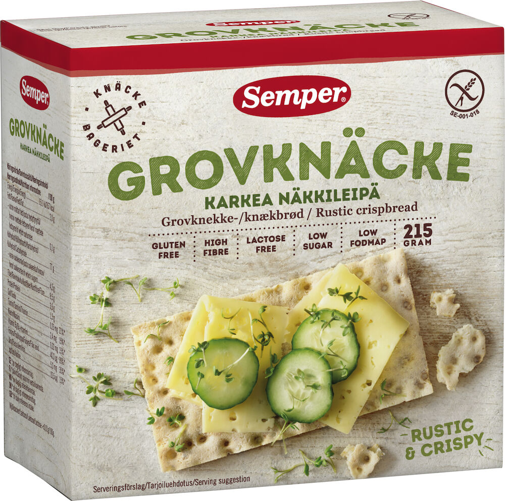 Grovknäcke Glutenfri Laktosfri