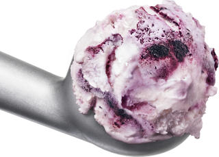 Gräddglass Blåbär