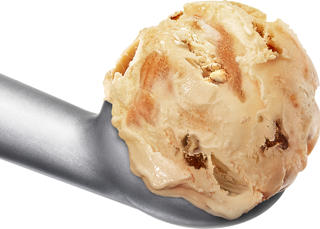 Gräddglass Pecannötkola