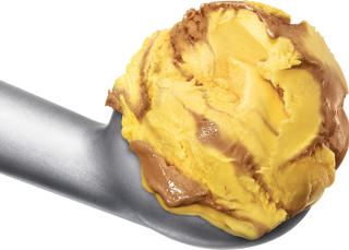 Gräddglass Banankola