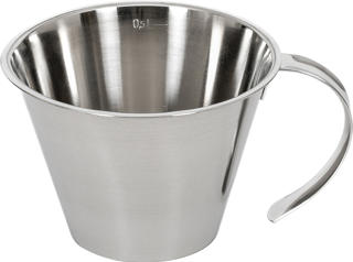 Mått stapelbar rostfri 50cl