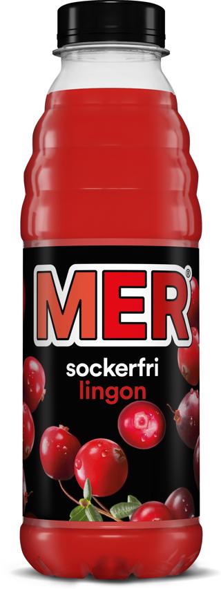 MER Lingon Sockerfri PET
