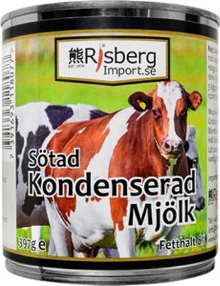 Kondenserad Mjölk Sötad
