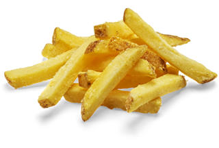 Pommes Frites Coated Med Skal 10 mm