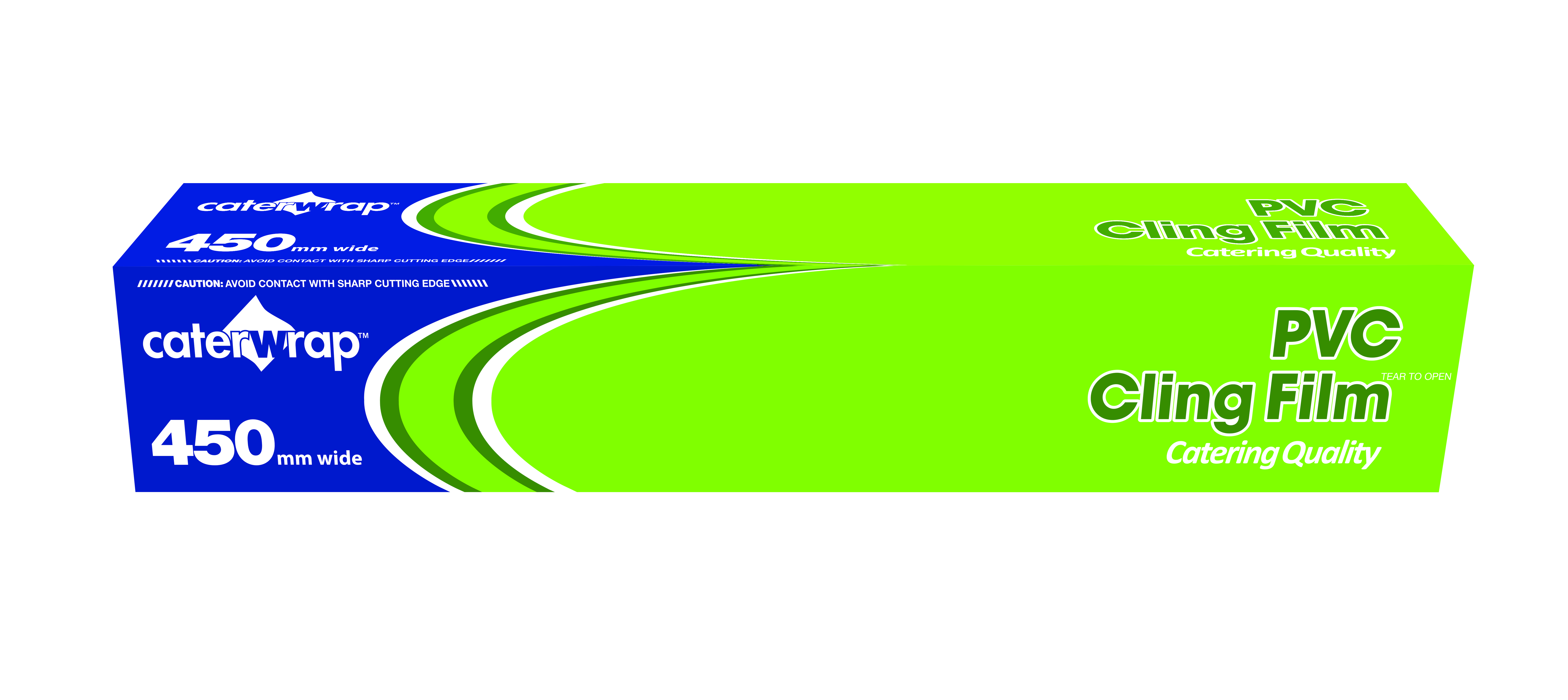 Plastfilm PVC engångsdispenser 450mmx300mx6