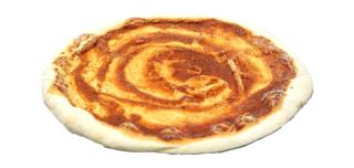 Pizzabotten Surdeg med tomatsås