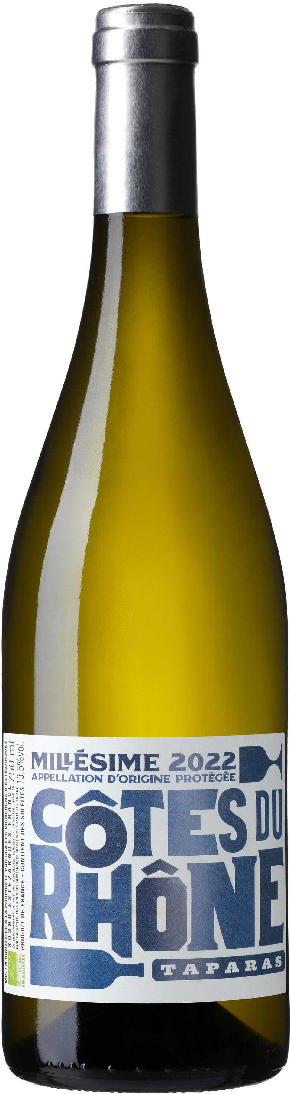 Taparas Côtes du Rhône Blanc EKO