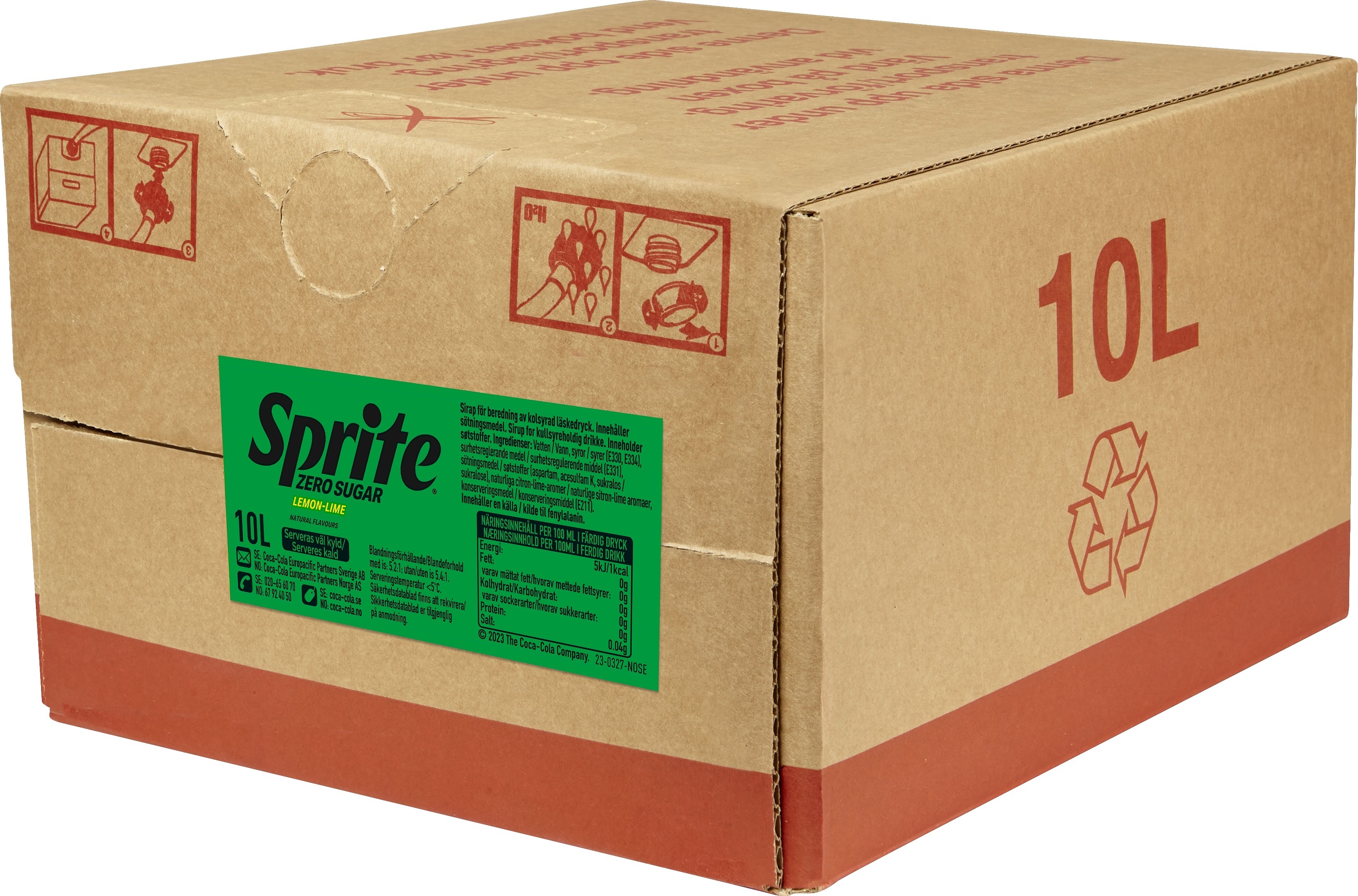 Sprite Zero Bag in Box