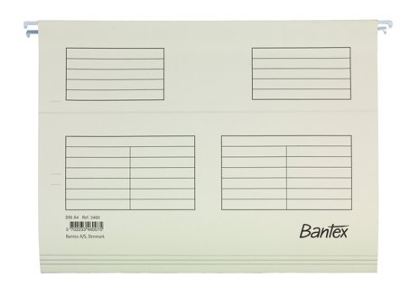 Hängmapp Bantex Flex A4 330mm vit