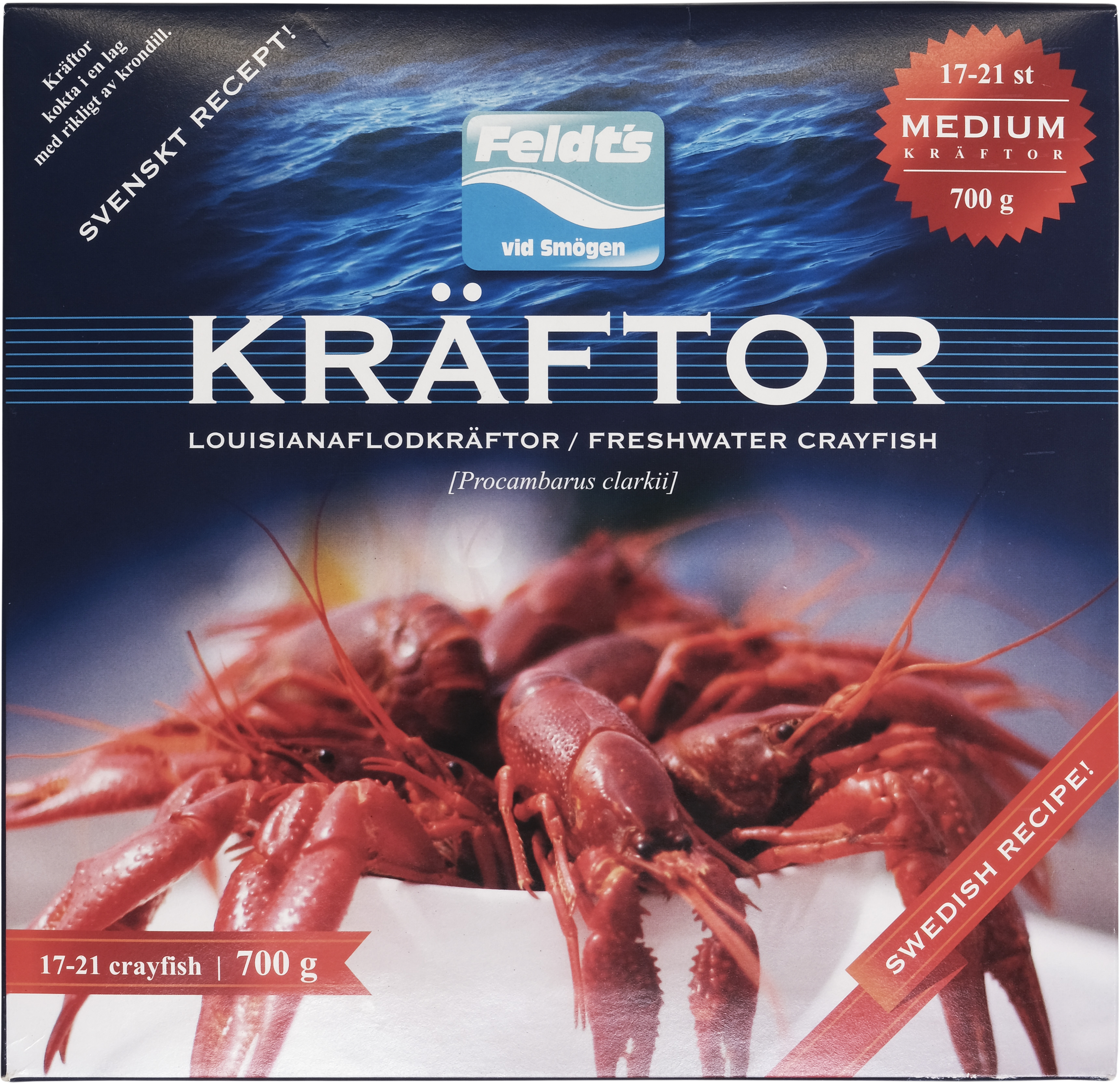 Louisianaflodkräftor Medium