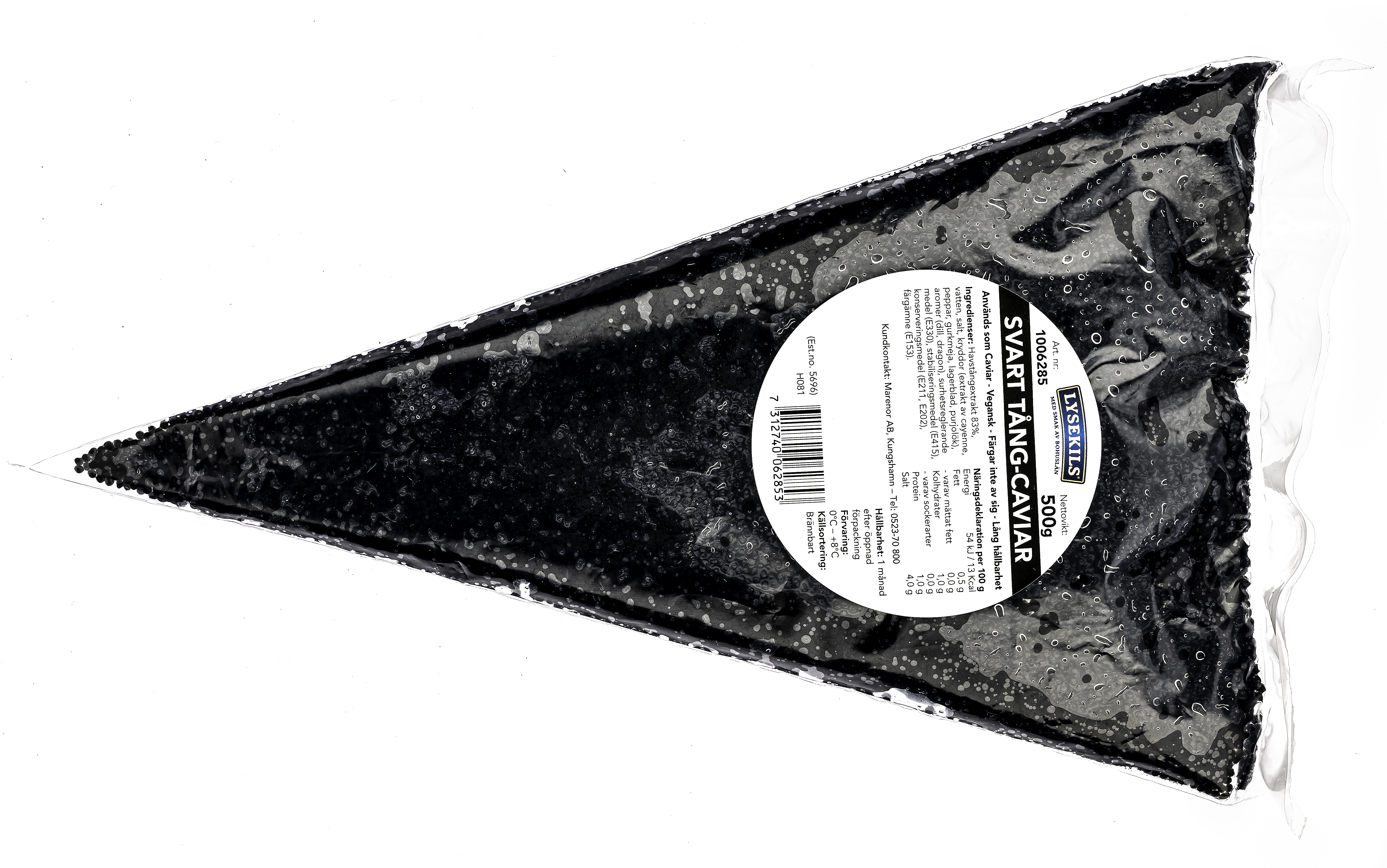 Svart Tångcaviar i Spritspåse