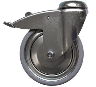 Bromsat hjul till H78 Ø125mm