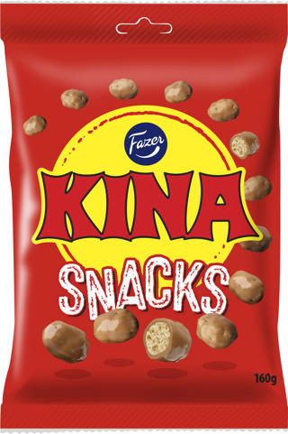 Chokladdragéer Kina Snacks Röda