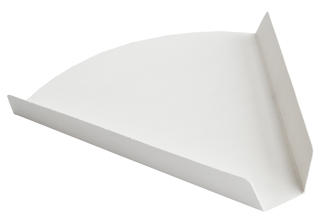 Pizzaslice 165x210x23mm Vit