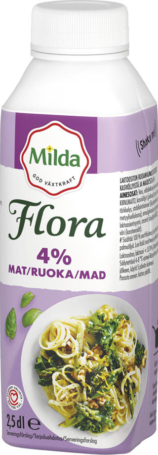 Flora Mat 4% Laktosfri