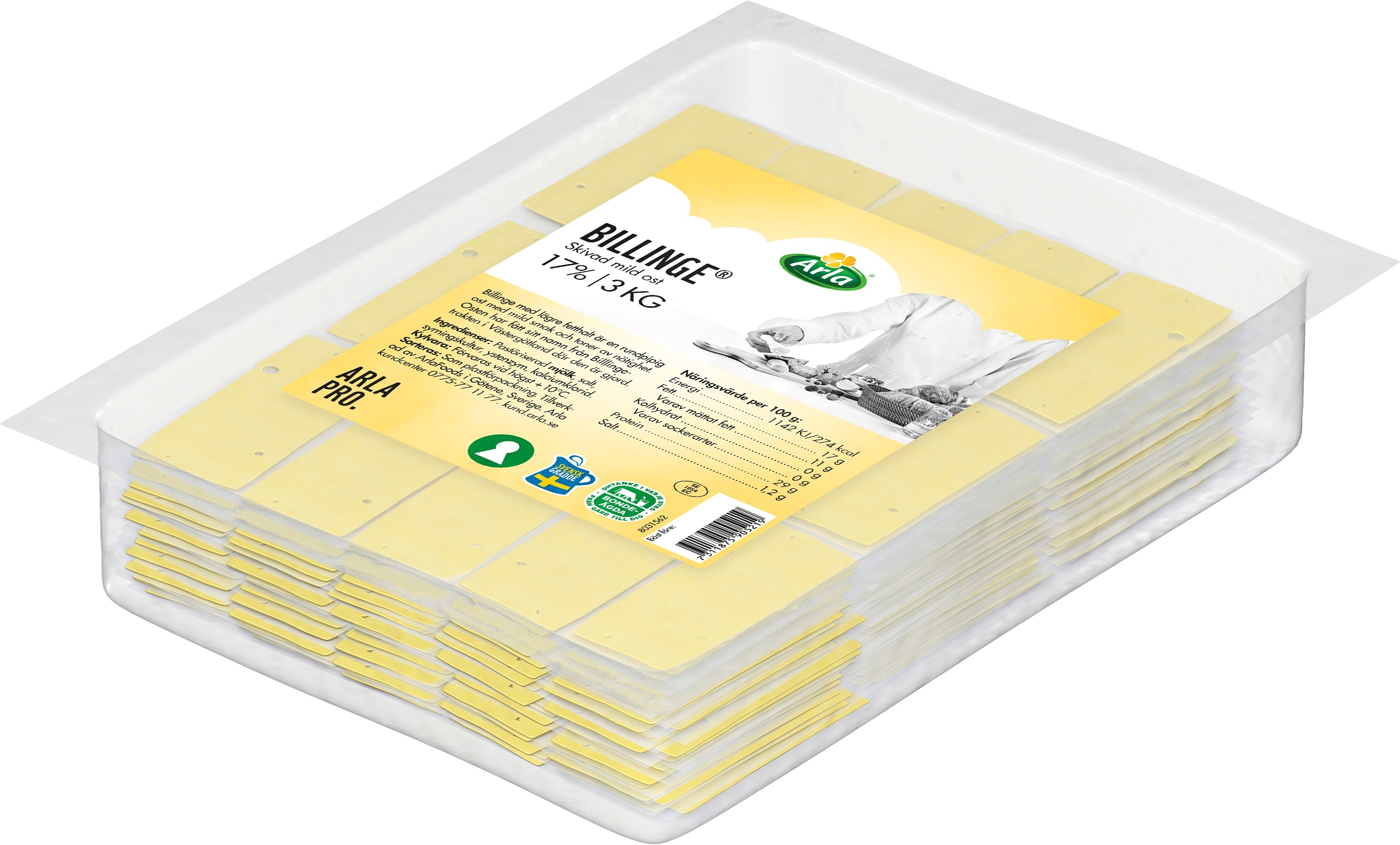 Billinge 17% Skivad 12g