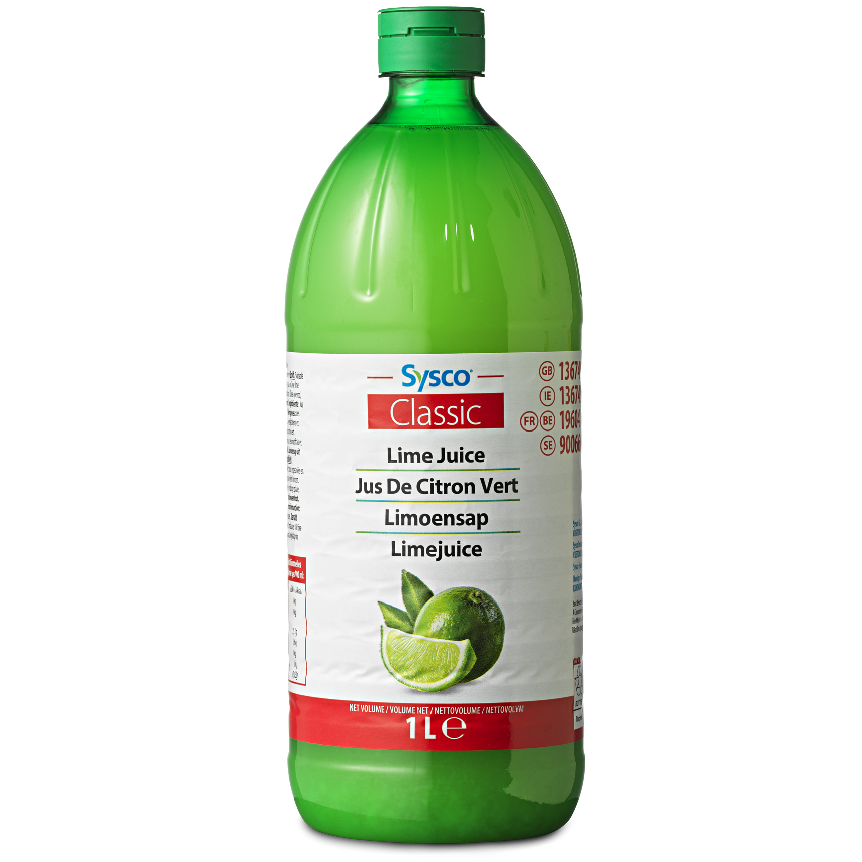 Pressad Lime i Plastflaska