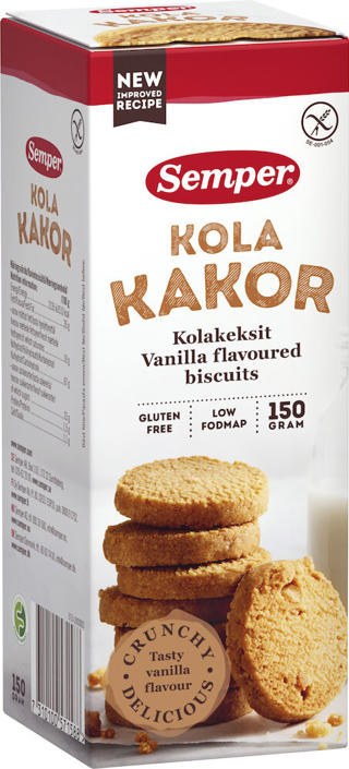 Kolakakor Glutenfri
