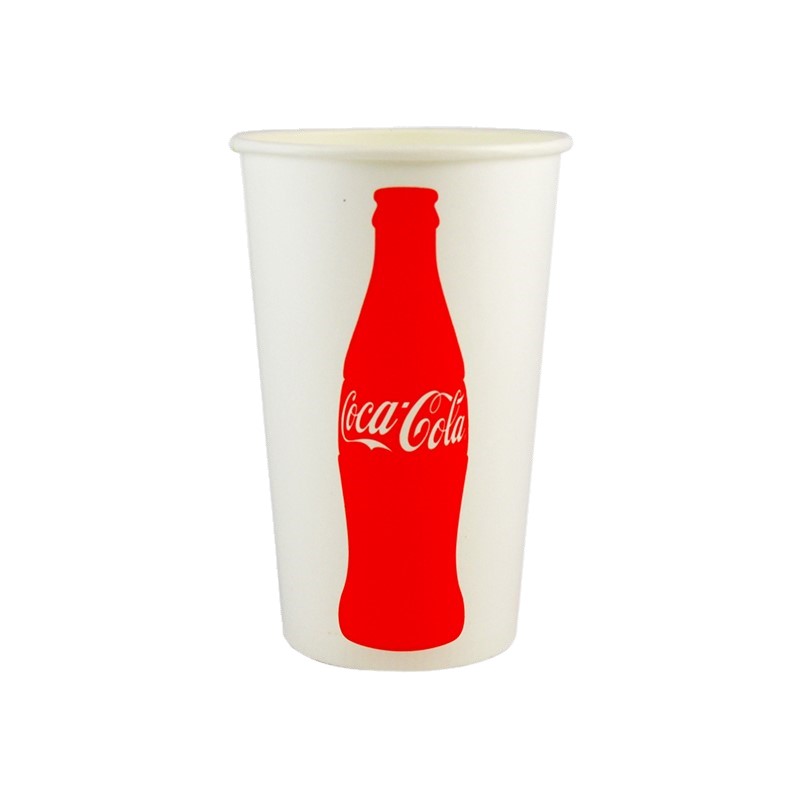 Kalldrycksbägare Papper Coca-cola 30cl
