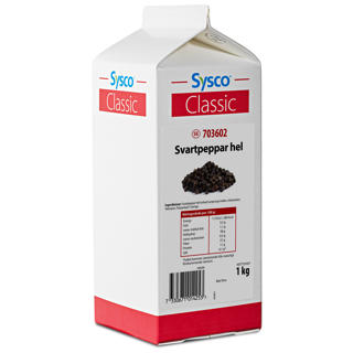 Svartpeppar Hel