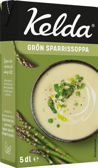 Grön Sparrissoppa