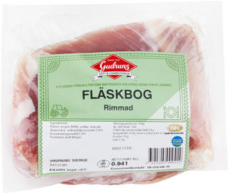 Fläskbog Rimmad utan Svål Sverige