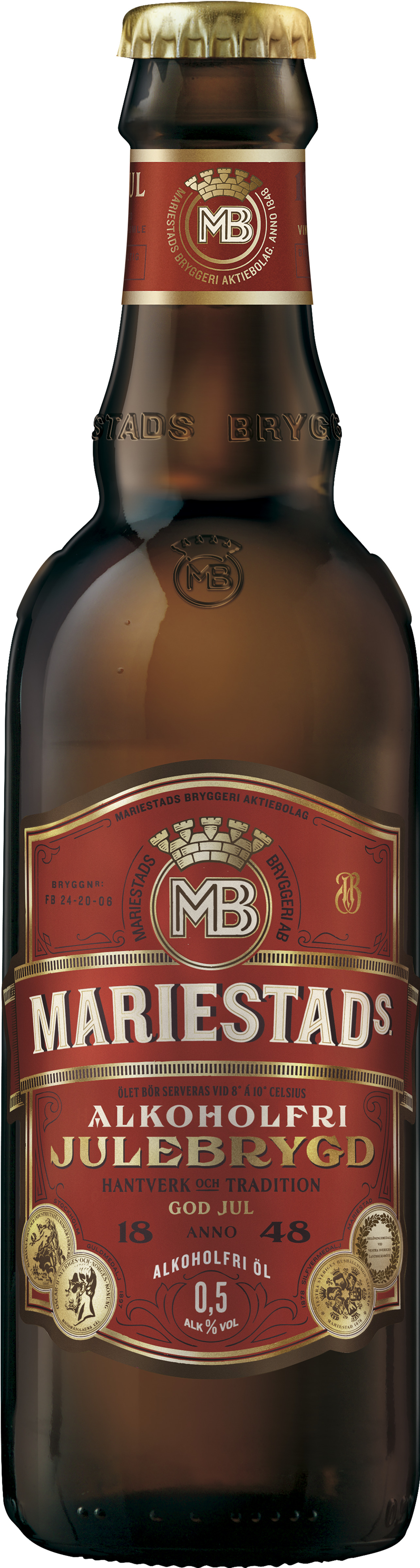 Mariestads Julebrygd Alkoholfri ENGL