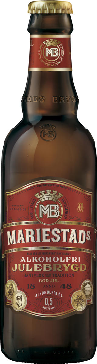 Mariestads Julebrygd Alkoholfri ENGL