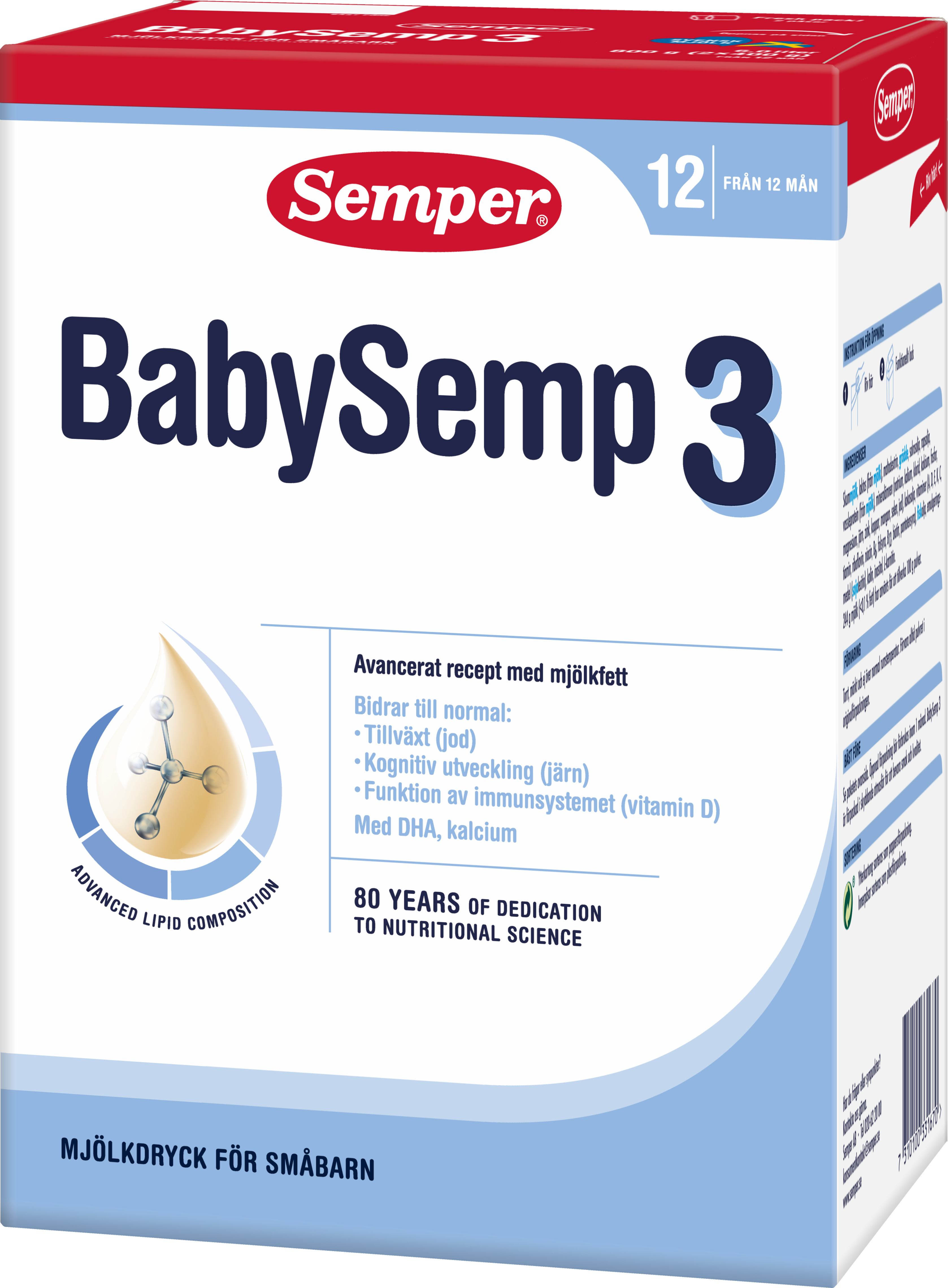 Baby Semp 3 12 Mån