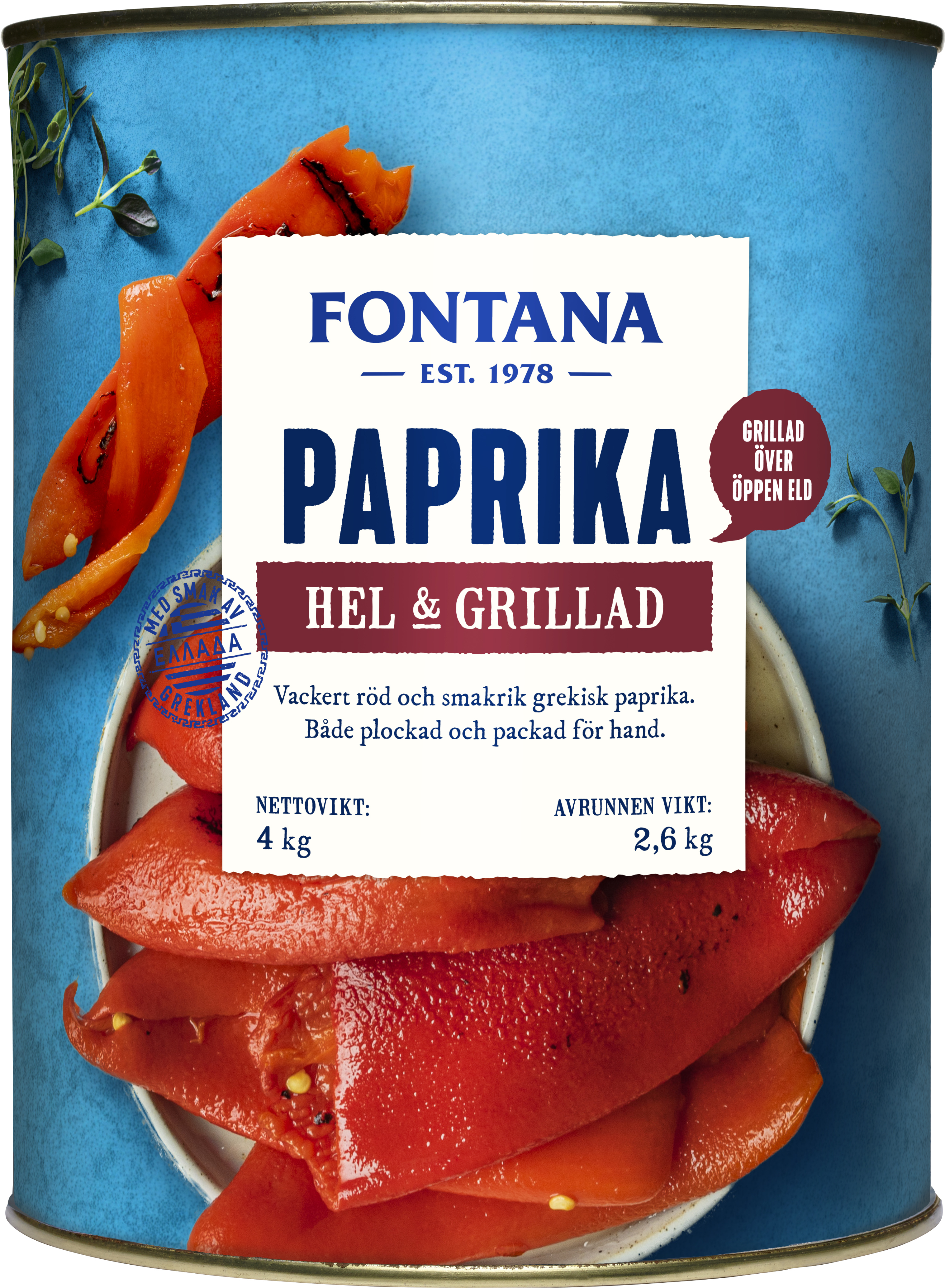 Paprika Grillad
