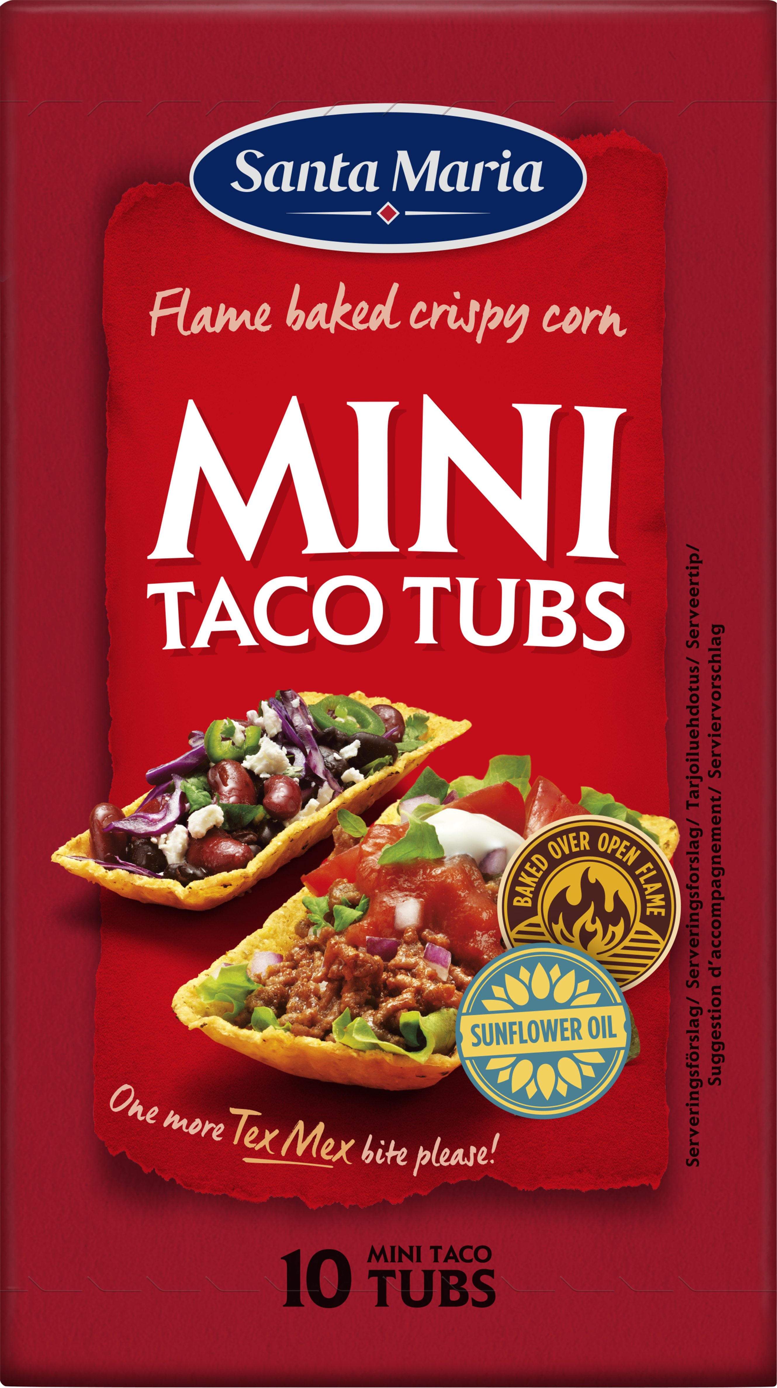 Mini Taco Tubs