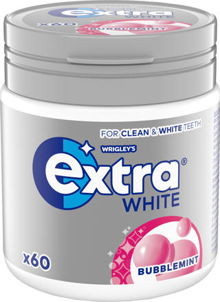 Extra White Bubblemint burk