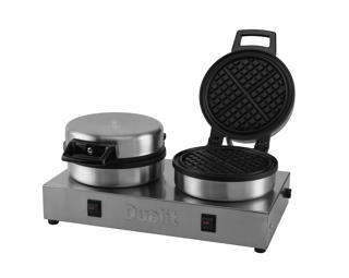 Classic Våffeljärn Rostfri med Två Laggar