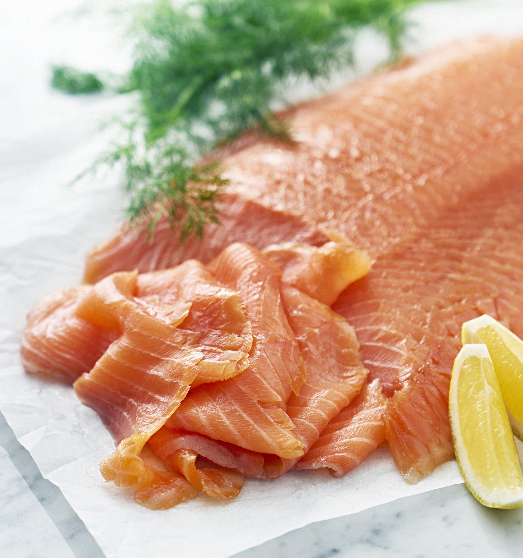 Kallrökt Lax Skivad