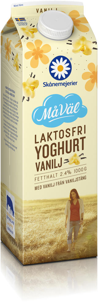 Yoghurt Vanilj 2,4% Laktosfri