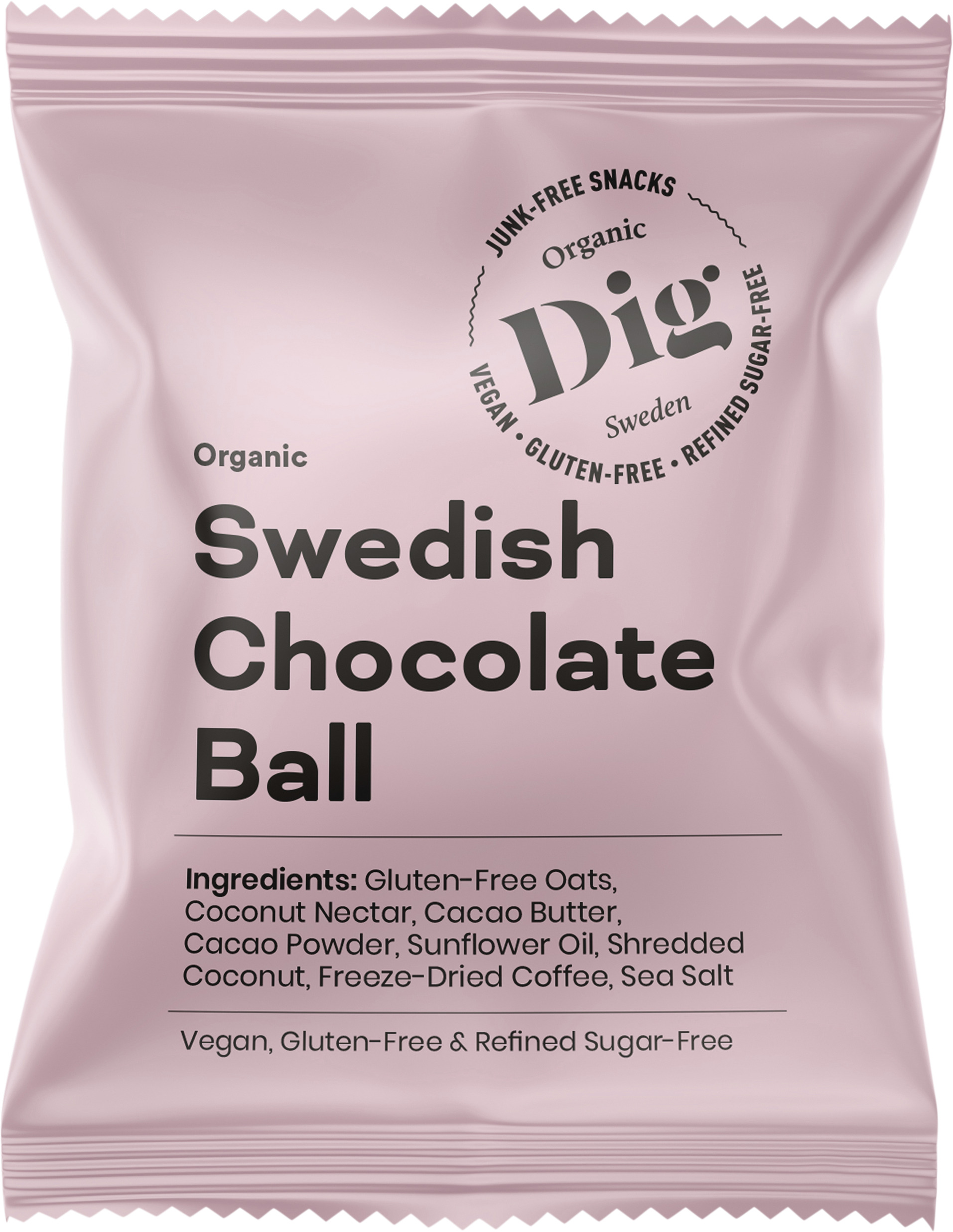 Get Raw Swedish Chocolate Ball 16x25g Ekologisk