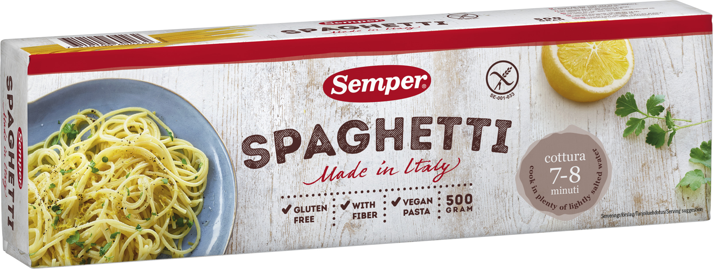 Spaghetti Glutenfri