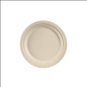 Tallrik Bagasse Natur 22cm