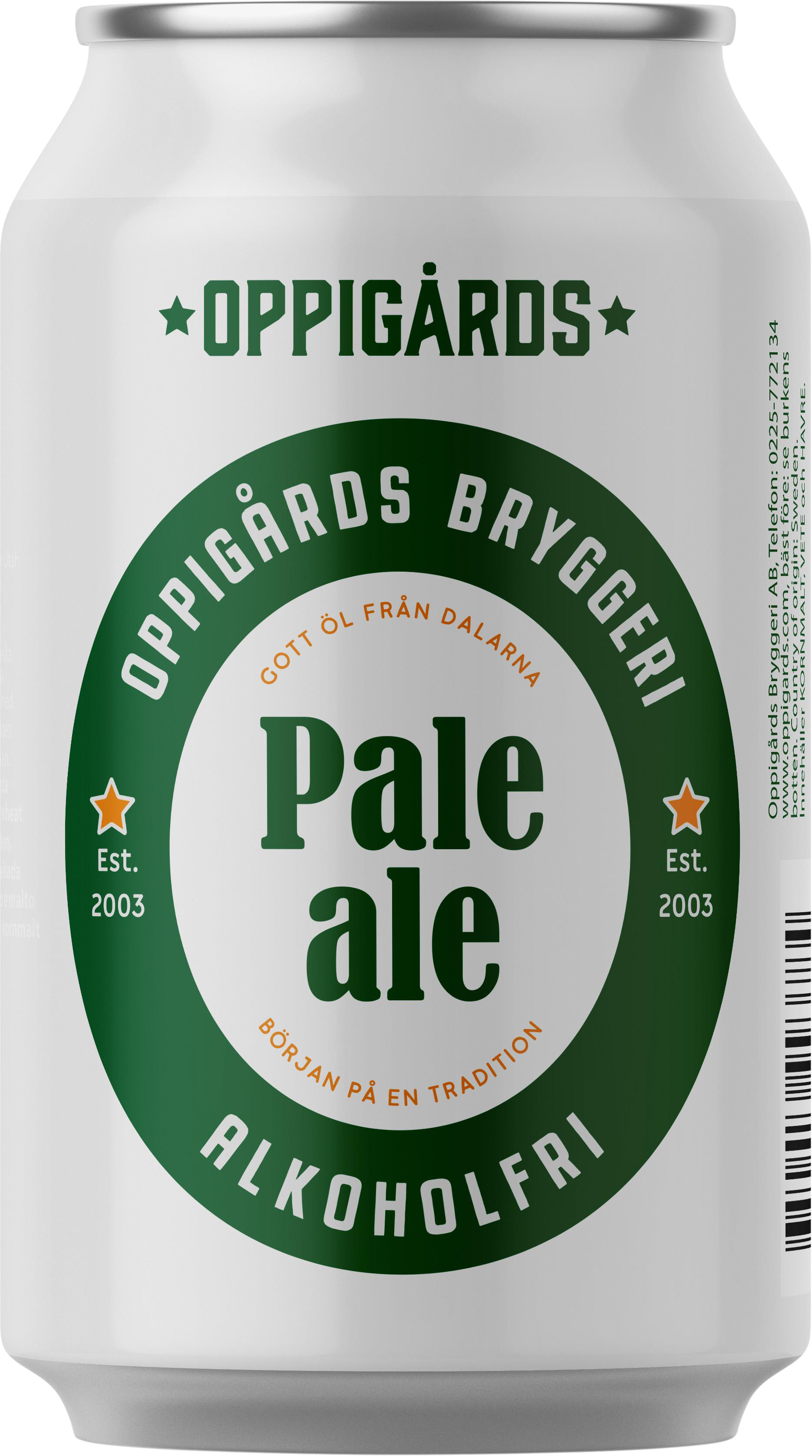 Oppigårds Pale Ale Alkoholfri BRK
