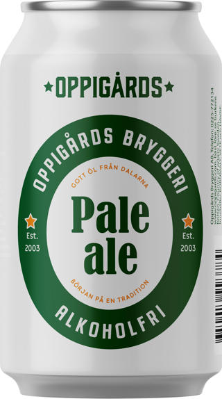 Oppigårds Pale Ale Alkoholfri BRK