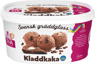 Gräddglass Kladdkaka