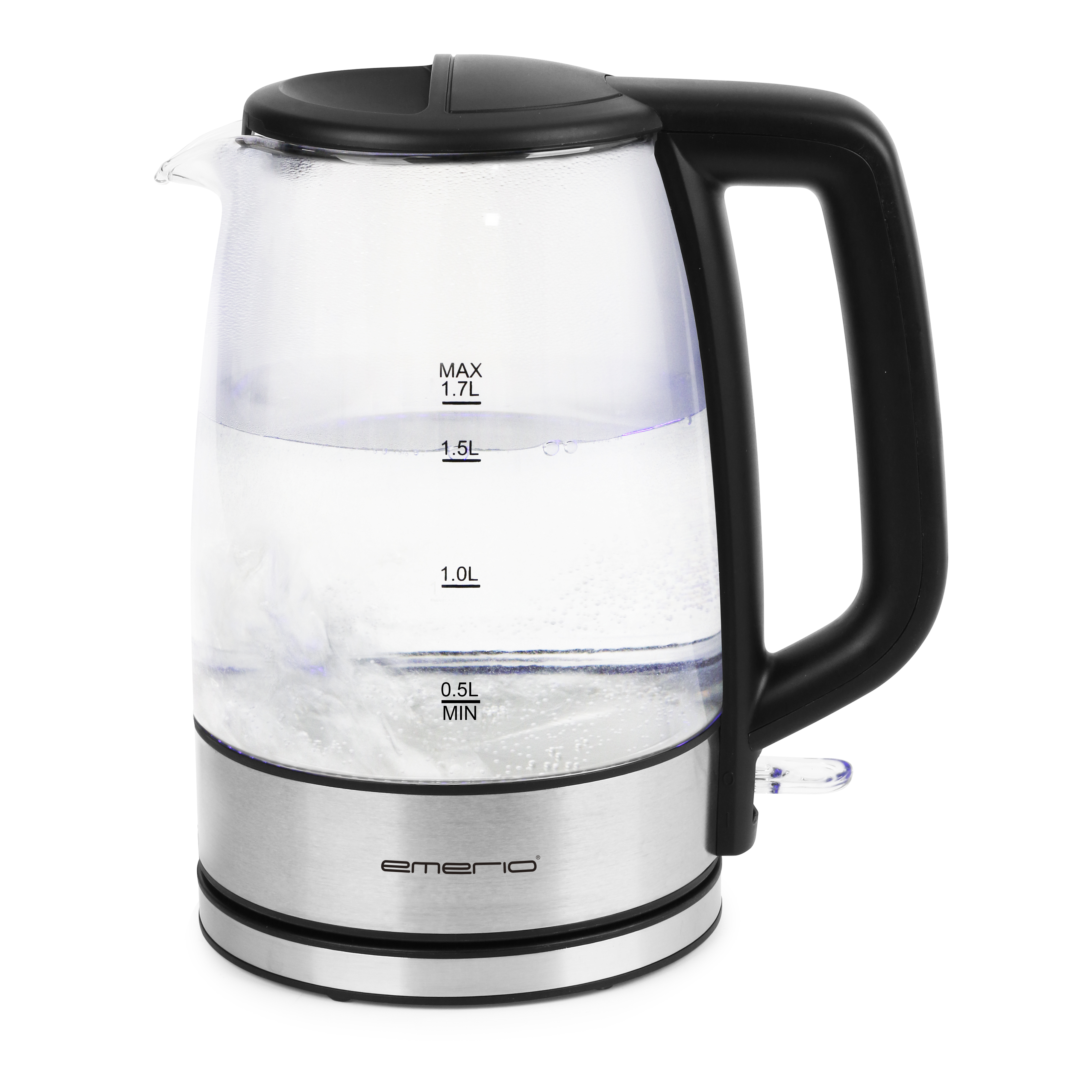 Vattenkokare Glas 1,7L