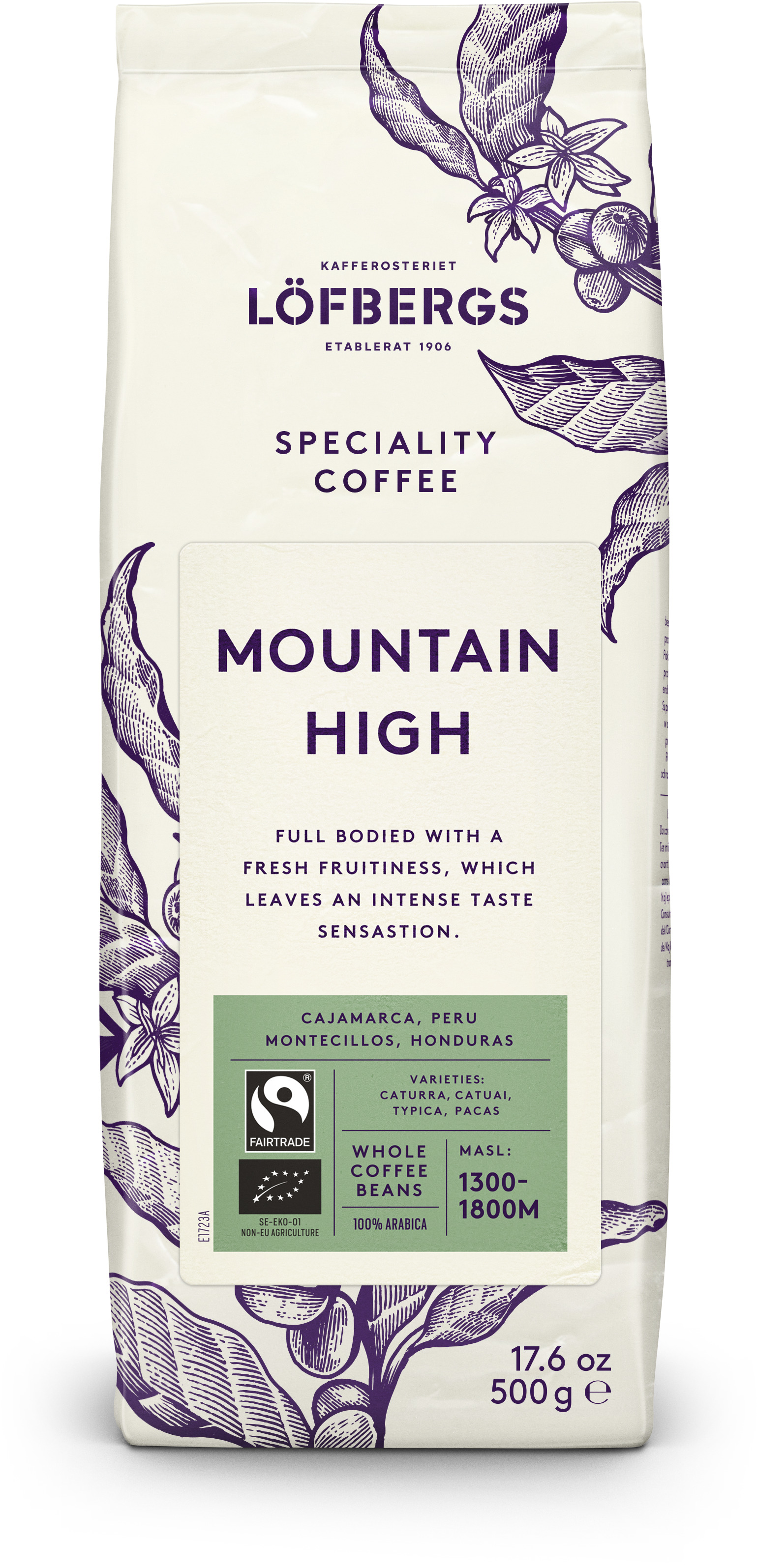 Kaffebönor Mountain High EKO FT