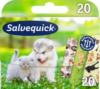 Plåster Smuts- och vattenavvisande 20-pack
Animal Planet