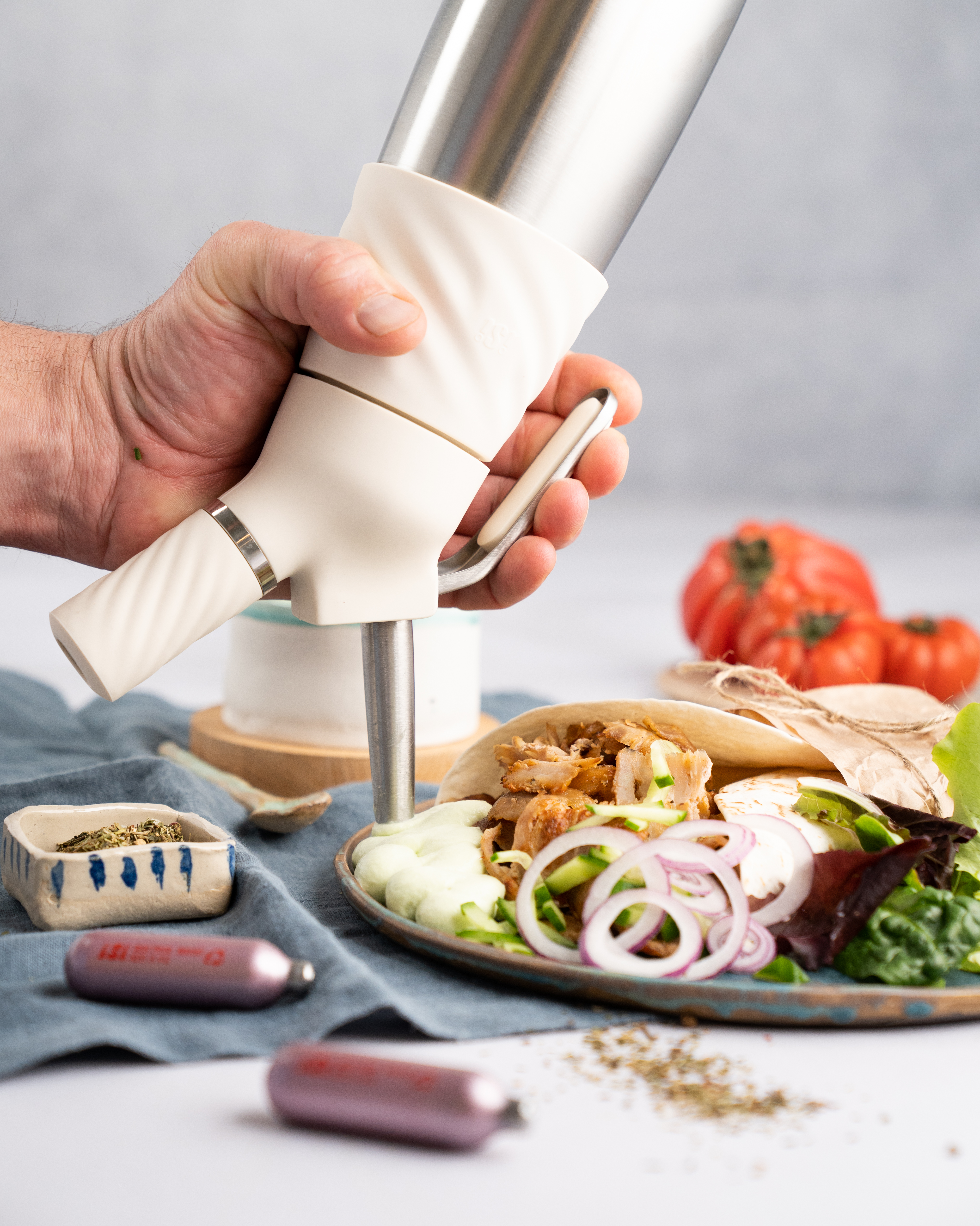 Creative Sifon Premium Rostfri Vit 0.5L