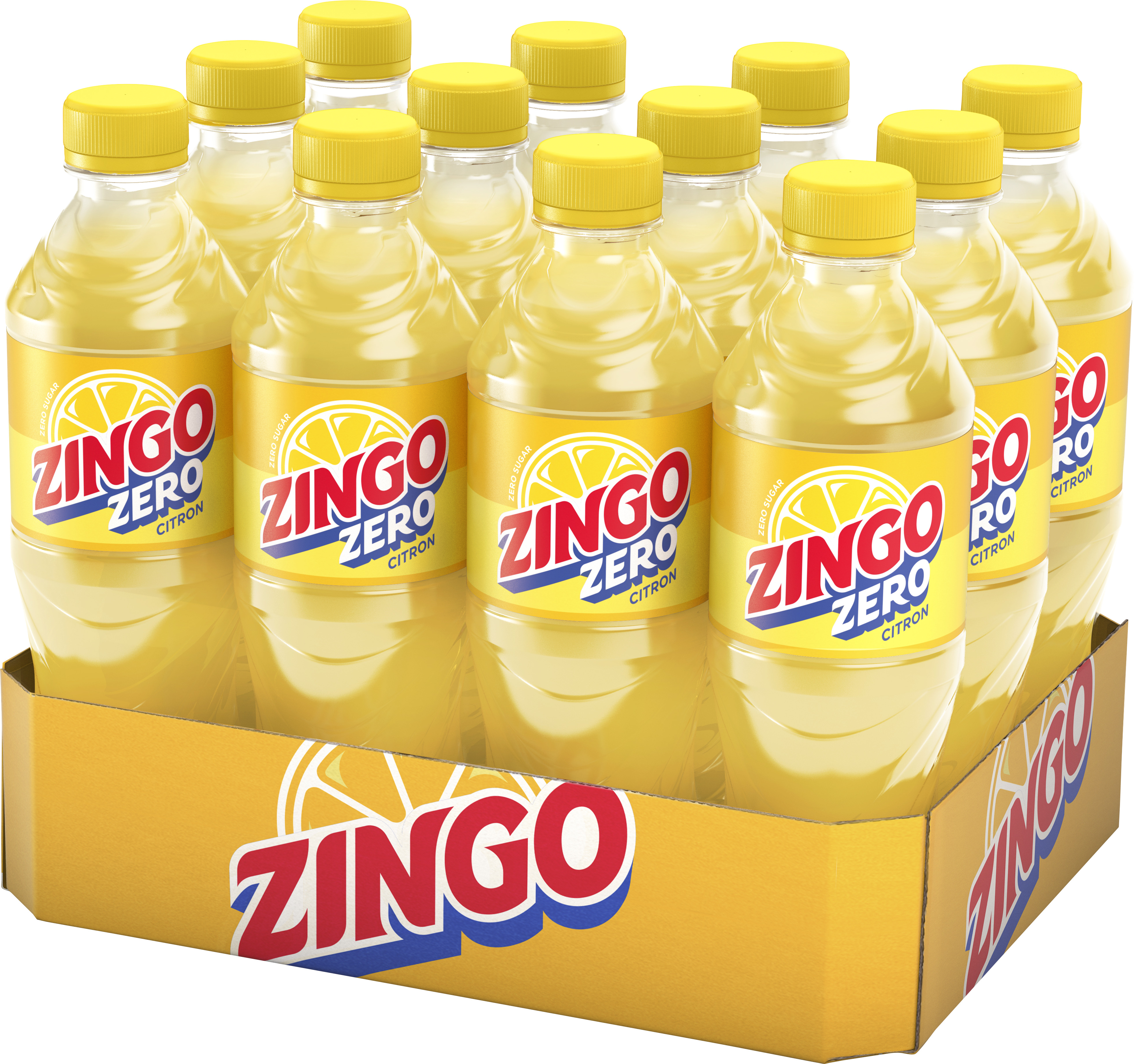 Zingo citron sockerfri PET