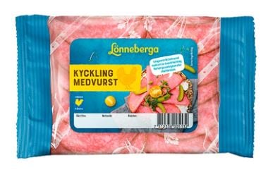 Kycklingmedvurst Skivad