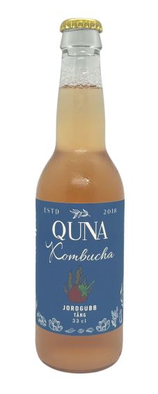 Kombucha Jordgubb Tång ENGL