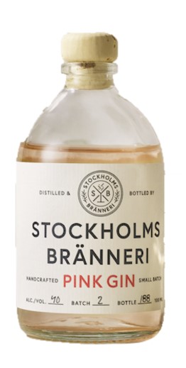 Stockholms Bränneri Pink Gin 48x5 cl Småflaskor 
EKO