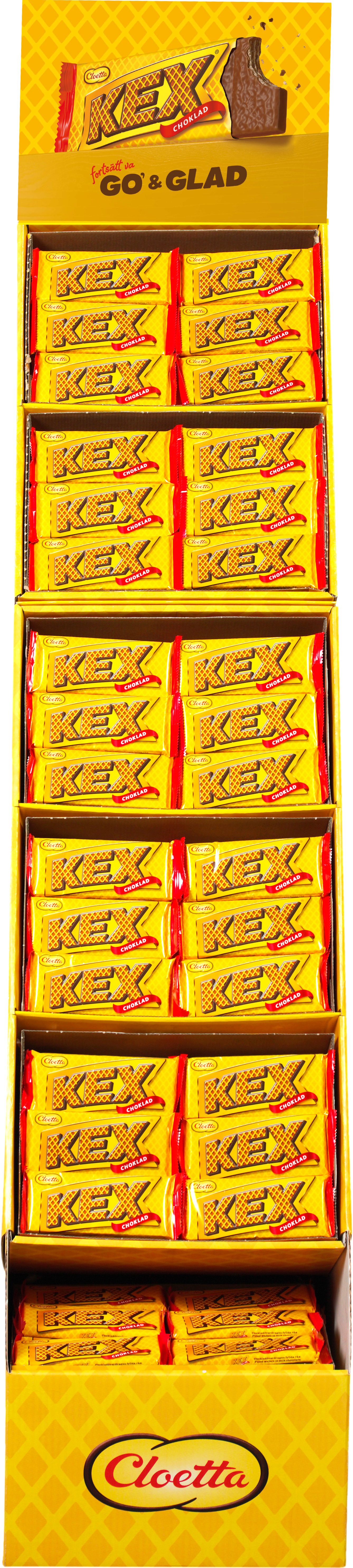 Stor Kexchoklad kvartspall